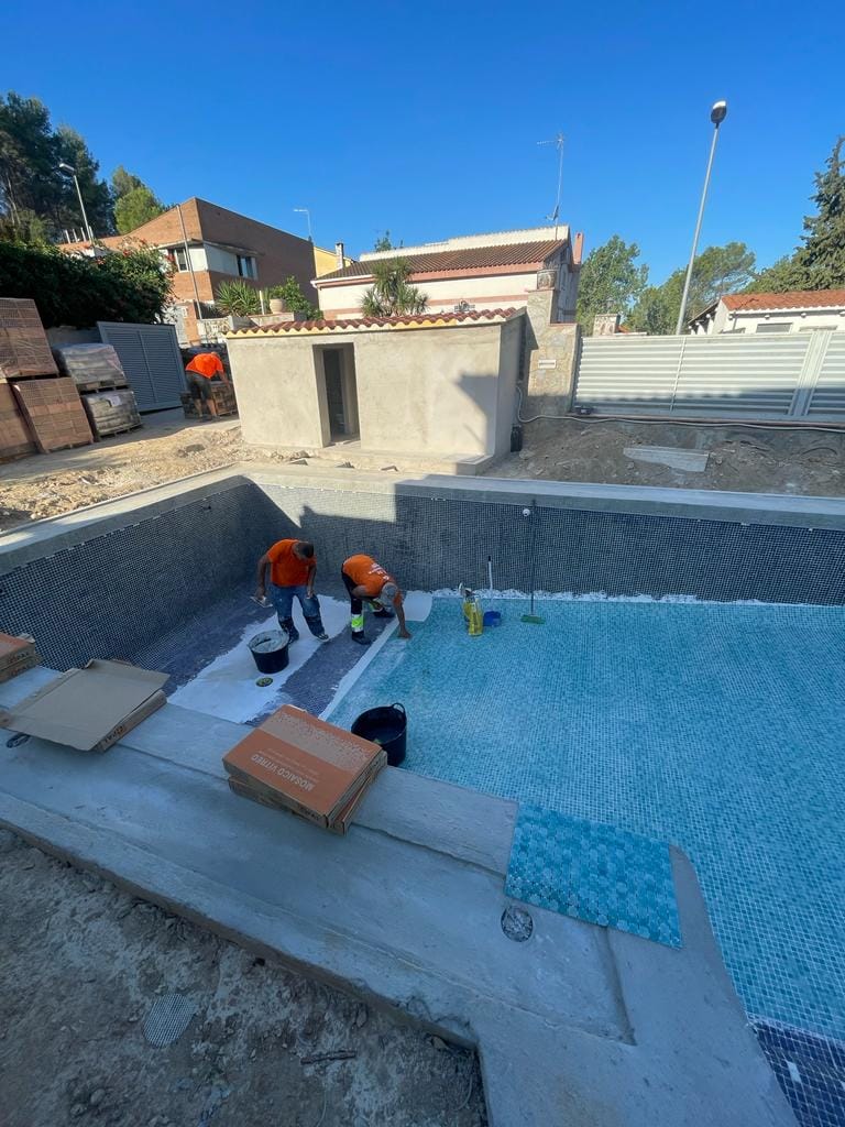 Rehabilitación de piscina en Sant Cugat del Vallès