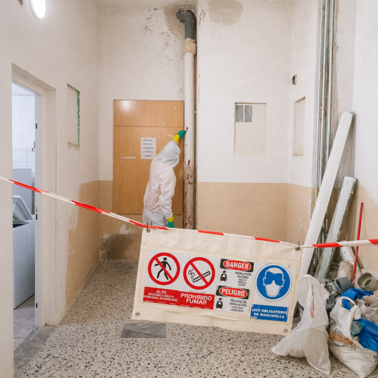 Rehabilitación de bajantes en Hospitalet 1