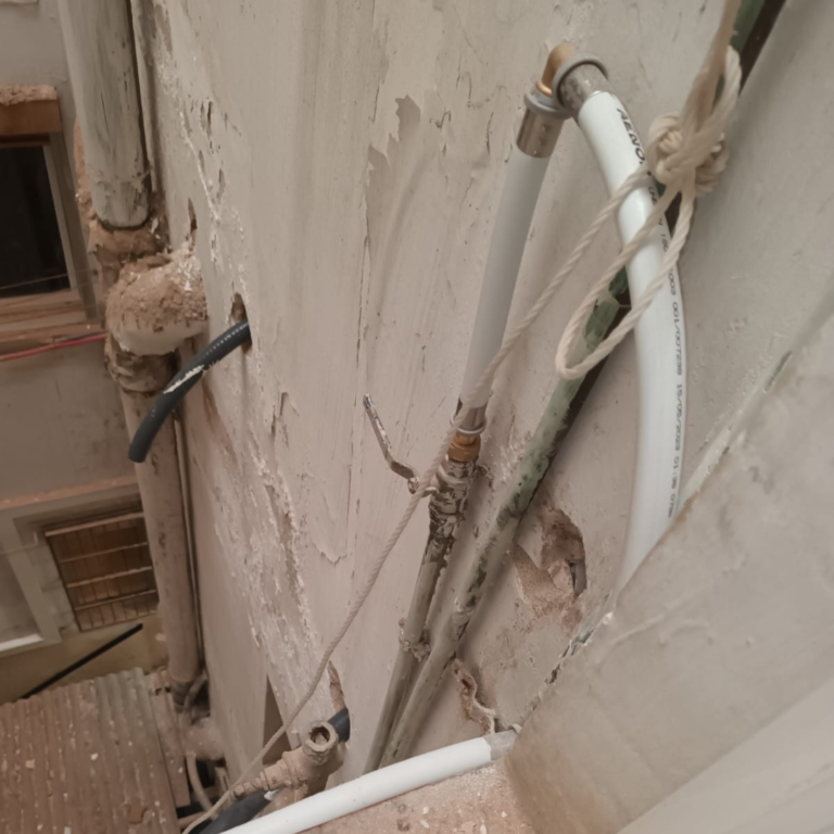 Rehabilitación de bajantes en Hospitalet 3