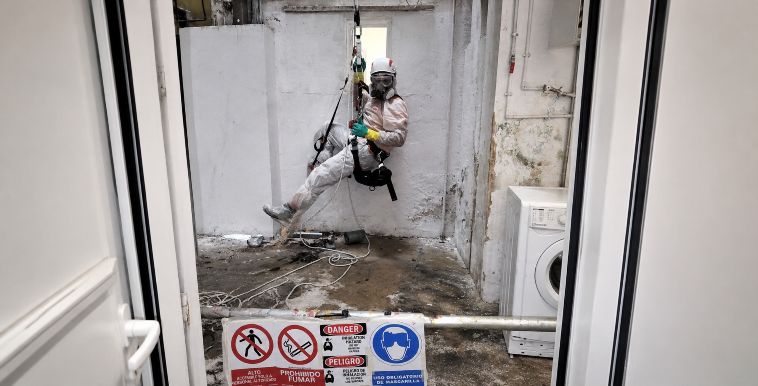 Rehabilitación de bajantes en comunidad de Hospitalet de Llobregat 2
