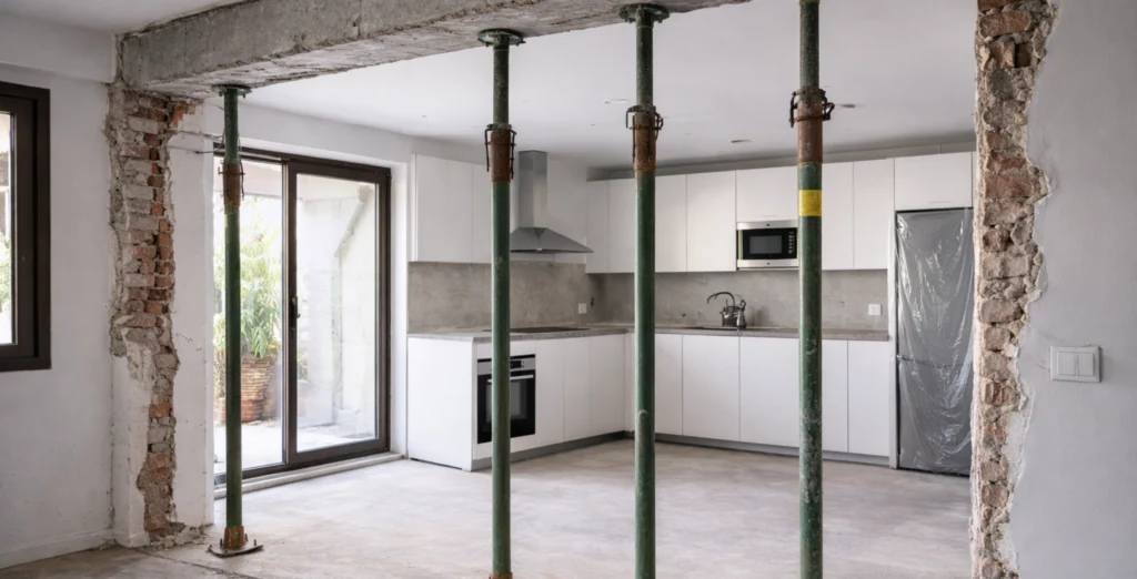 reforzar estructura casa