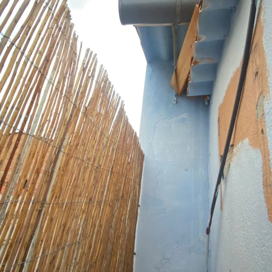 antes-rehabilitacion de cubierta vivienda unifamiliar-sant-andreu