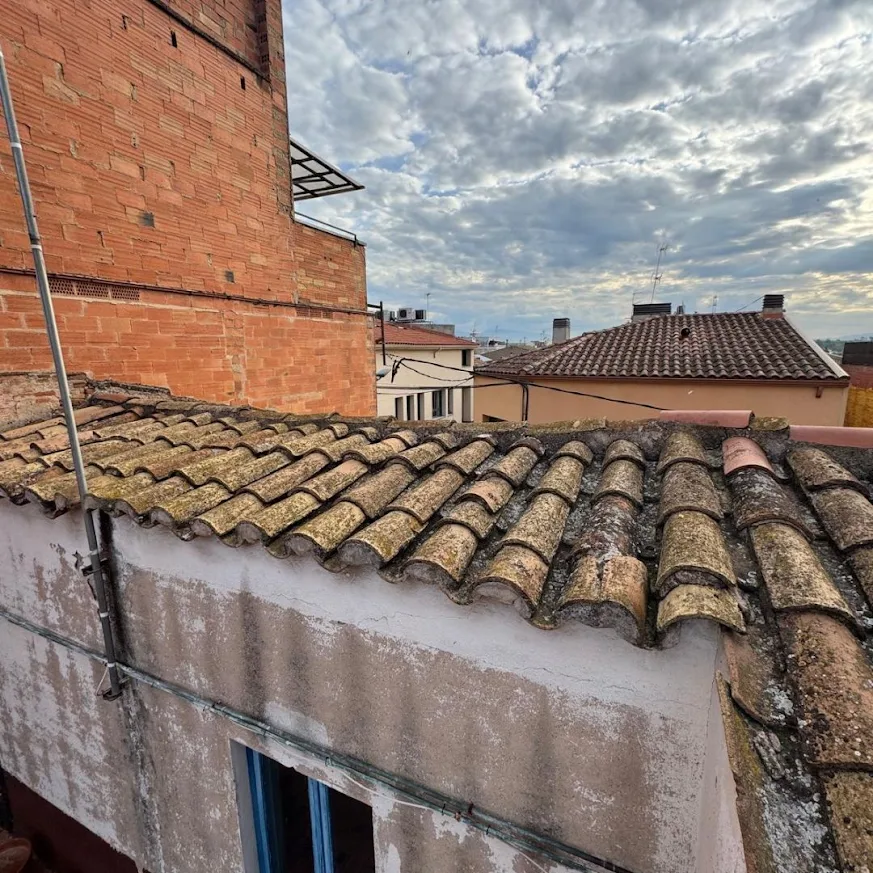 antes-rehabilitacion de cubierta vivienda unifamiliar