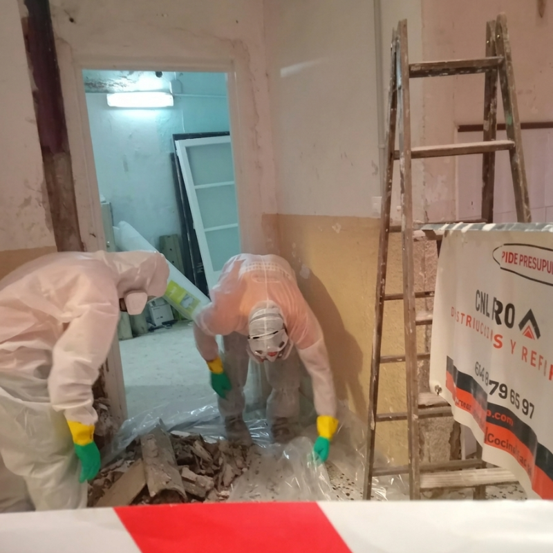 retirada de uralita