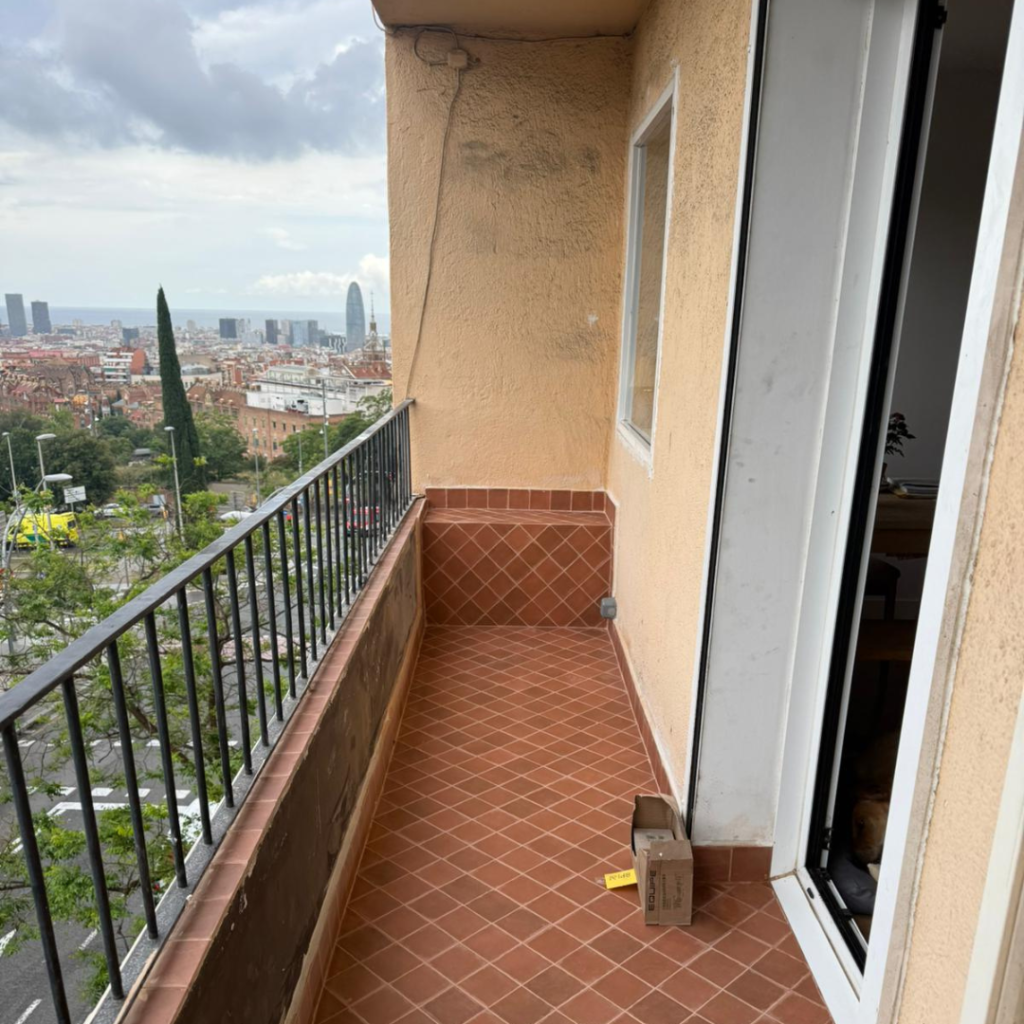 rehabilitación de terraza en carrer de cartagena