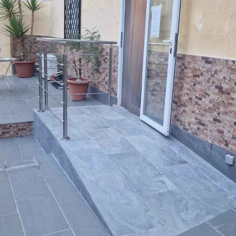 rehabilitación rampa proceso
