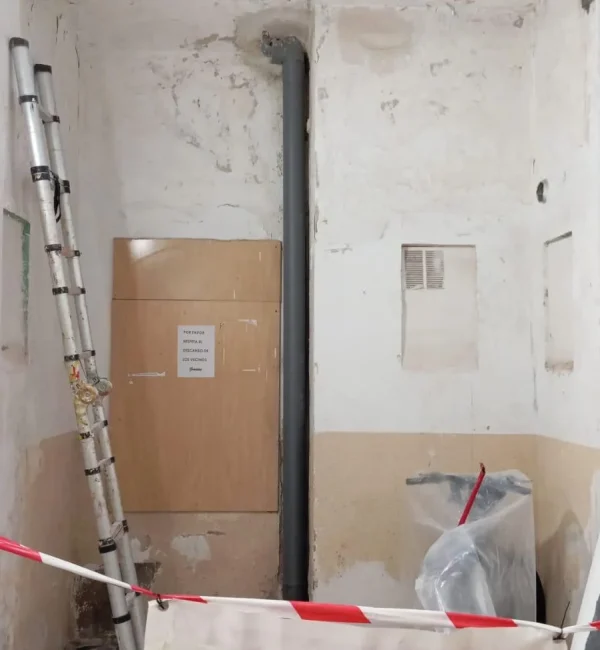 rehabilitación de bajantes Hospitalet de Llobregat